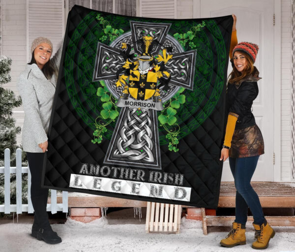 Morrison Ireland Premium Quilt Family Crest Ireland Legend - Image 2