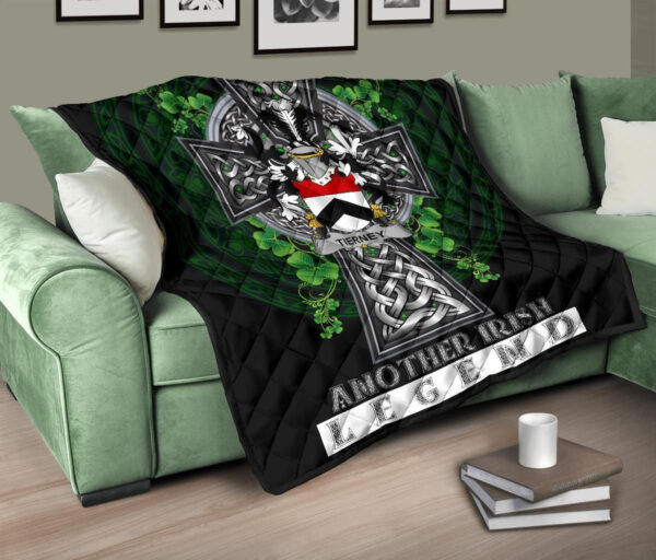 Tierney Ireland Premium Quilt Family Crest Ireland Legend - Image 10