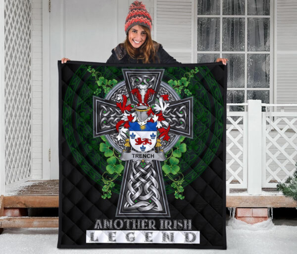 Trench Ireland Premium Quilt Family Crest Ireland Legend - Image 3