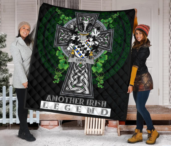 Cuffe Ireland Premium Quilt Family Crest Ireland Legend - Image 2