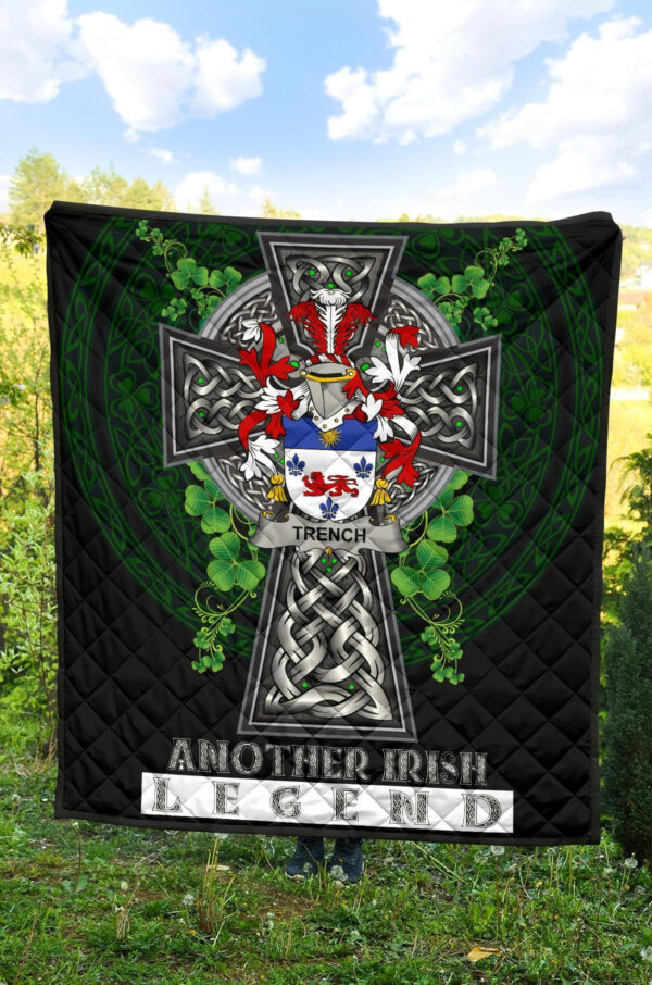 Trench Ireland Premium Quilt Family Crest Ireland Legend - Image 4