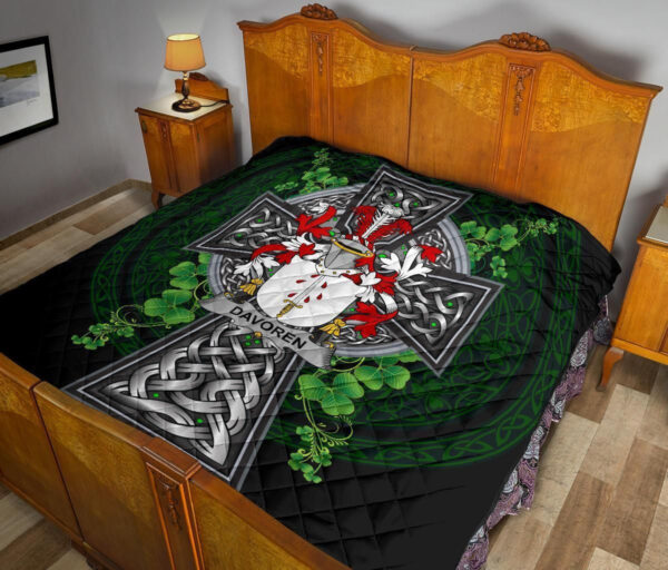 Davoren or O'Davoren Ireland Premium Quilt Family Crest Ireland Legend - Image 11