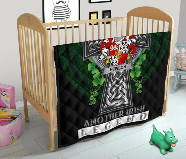 Hewson Ireland Premium Quilt Family Crest Ireland Legend - Image 12