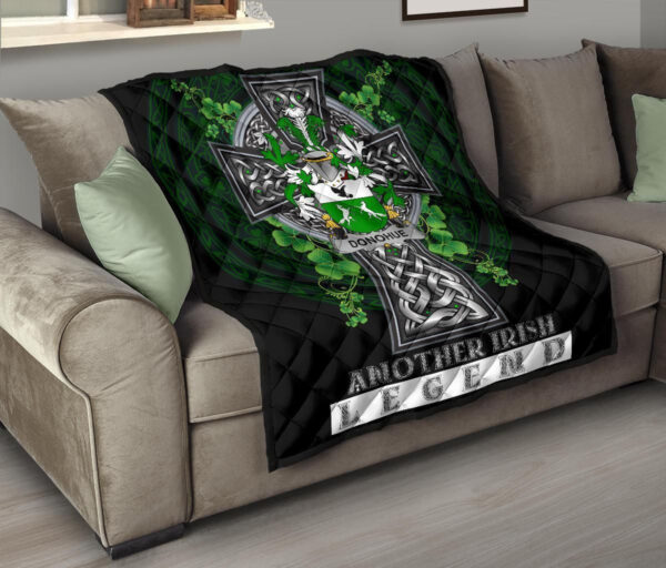 Donohue or O'Donohue Ireland Premium Quilt Family Crest Ireland Legend - Image 9