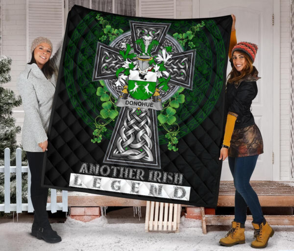 Donohue or O'Donohue Ireland Premium Quilt Family Crest Ireland Legend - Image 2