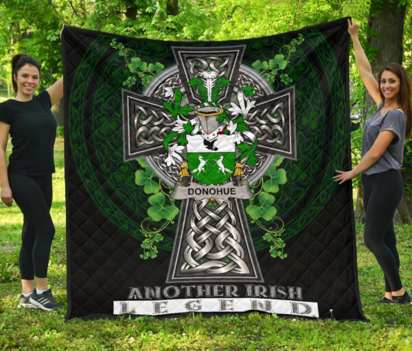 Donohue or O'Donohue Ireland Premium Quilt Family Crest Ireland Legend