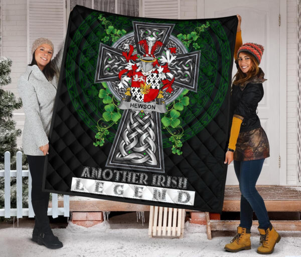 Hewson Ireland Premium Quilt Family Crest Ireland Legend - Image 2