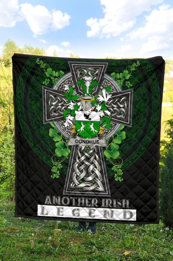 Donohue or O'Donohue Ireland Premium Quilt Family Crest Ireland Legend - Image 4