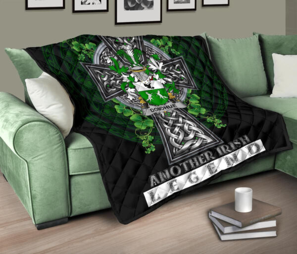 Donohue or O'Donohue Ireland Premium Quilt Family Crest Ireland Legend - Image 10