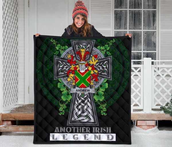 Andrew Ireland Premium Quilt Family Crest Ireland Legend - Image 3