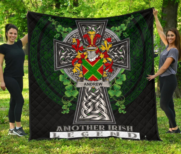 Andrew Ireland Premium Quilt Family Crest Ireland Legend