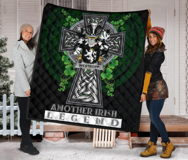 Westropp Ireland Premium Quilt Family Crest Ireland Legend - Image 2