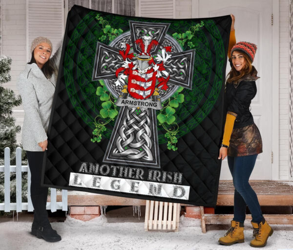 Armstrong Ireland Premium Quilt Family Crest Ireland Legend - Image 2