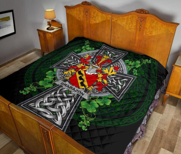 Brabazon Ireland Premium Quilt Family Crest Ireland Legend - Image 11