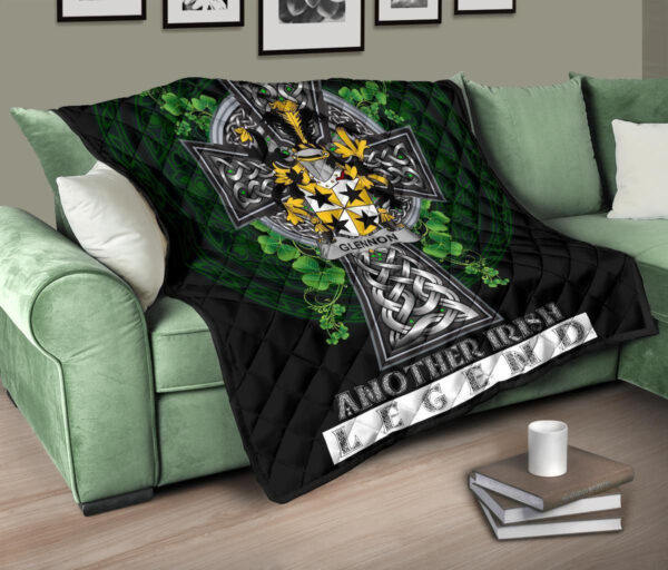 Glennon or Glenane Ireland Premium Quilt Family Crest Ireland Legend - Image 10