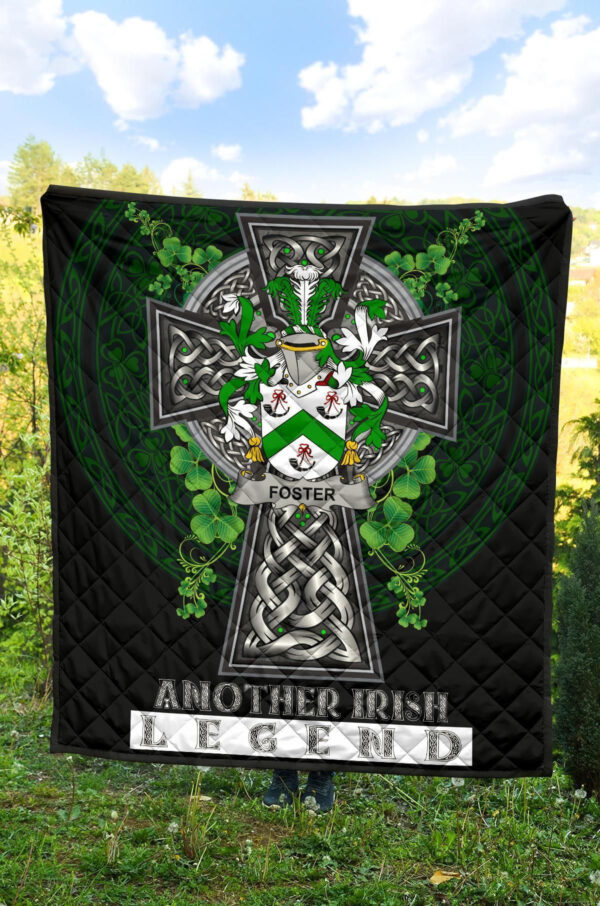 Foster Ireland Premium Quilt Family Crest Ireland Legend - Image 4