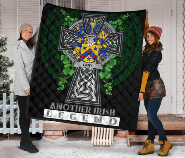 Lany or Laney Ireland Premium Quilt Family Crest Ireland Legend - Image 2