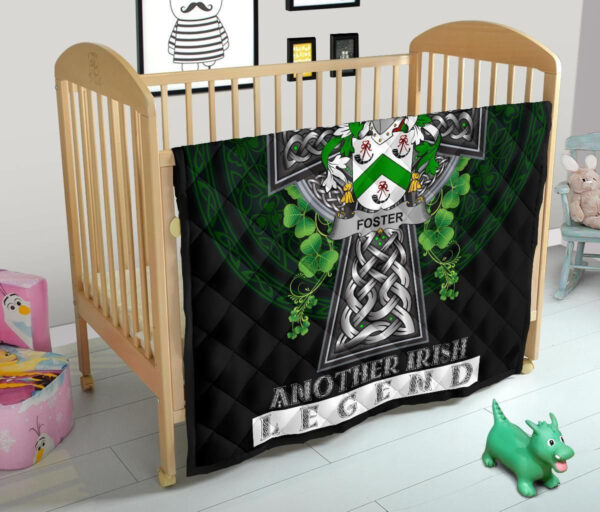 Foster Ireland Premium Quilt Family Crest Ireland Legend - Image 12