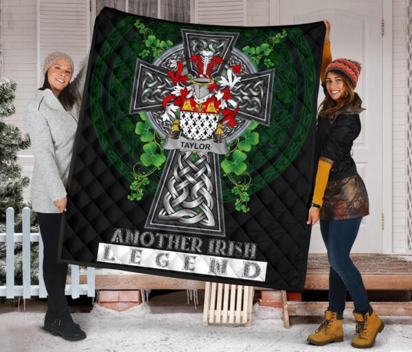 Taylor Ireland Premium Quilt Family Crest Ireland Legend - Image 2