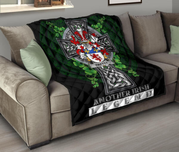 Haffey Ireland Premium Quilt Family Crest Ireland Legend - Image 9