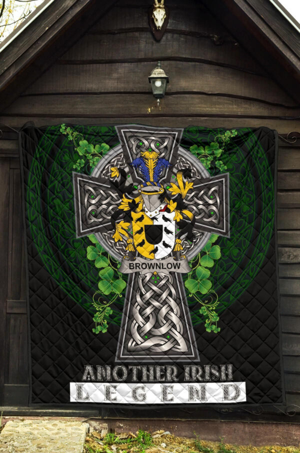 Brownlow Ireland Premium Quilt Family Crest Ireland Legend - Image 5