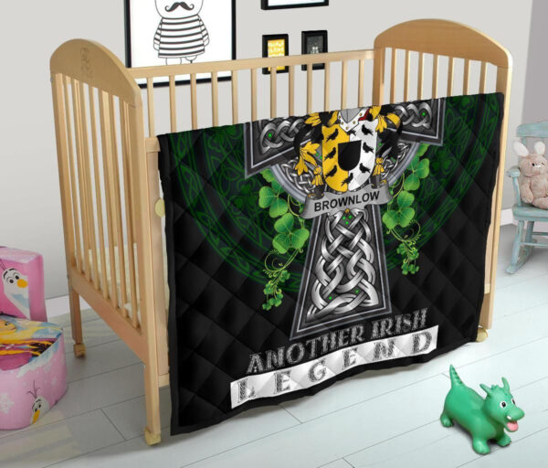 Brownlow Ireland Premium Quilt Family Crest Ireland Legend - Image 12