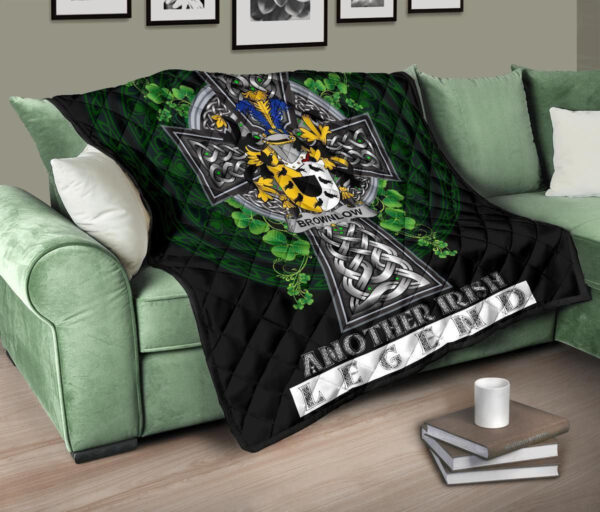 Brownlow Ireland Premium Quilt Family Crest Ireland Legend - Image 10