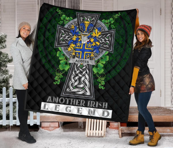 Acotes Ireland Premium Quilt Family Crest Ireland Legend - Image 2