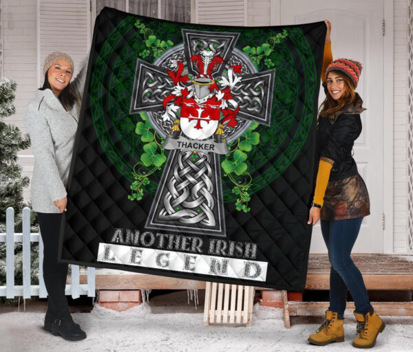 Thacker Ireland Premium Quilt Family Crest Ireland Legend - Image 2