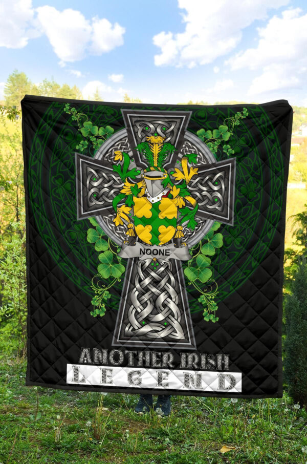 Noone or O'Noone Ireland Premium Quilt Family Crest Ireland Legend - Image 4