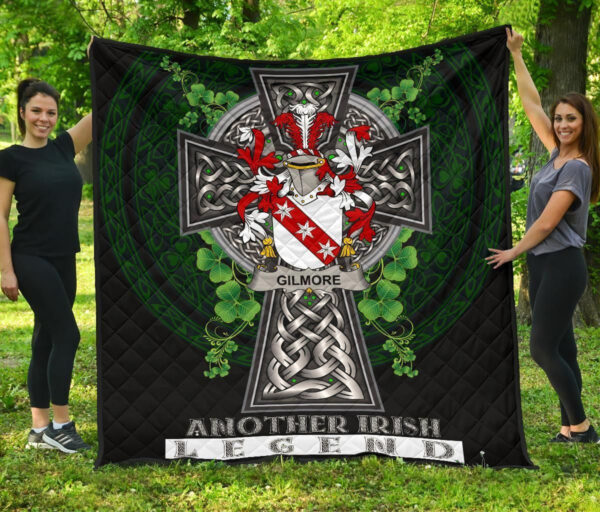 Gilmore Ireland Premium Quilt Family Crest Ireland Legend