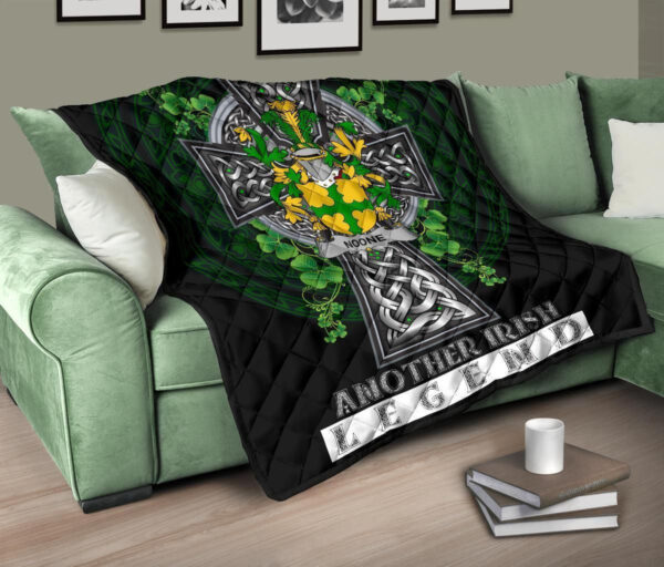 Noone or O'Noone Ireland Premium Quilt Family Crest Ireland Legend - Image 10