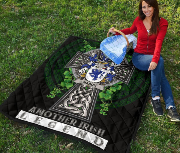 Mason Ireland Premium Quilt Family Crest Ireland Legend - Image 6