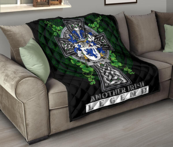 Mason Ireland Premium Quilt Family Crest Ireland Legend - Image 9