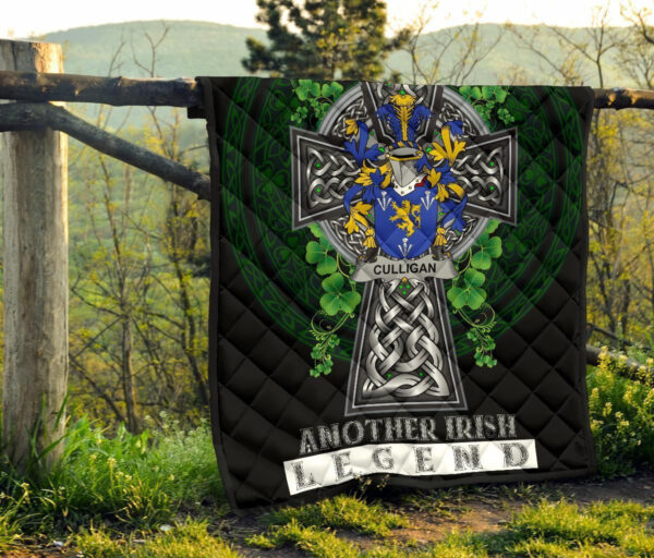 Culligan or McColgan Ireland Premium Quilt Family Crest Ireland Legend - Image 8