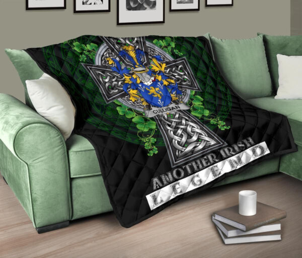 Culligan or McColgan Ireland Premium Quilt Family Crest Ireland Legend - Image 10