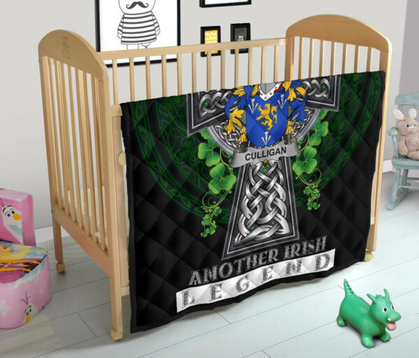 Culligan or McColgan Ireland Premium Quilt Family Crest Ireland Legend - Image 12