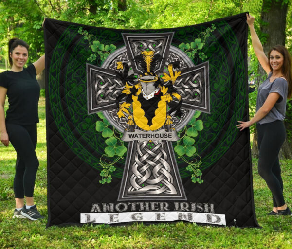 Waterhouse Ireland Premium Quilt Family Crest Ireland Legend