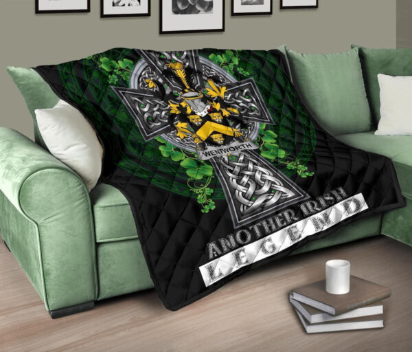 Wentworth Ireland Premium Quilt Family Crest Ireland Legend - Image 10