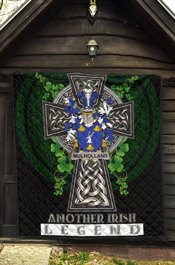 Mulholland Ireland Premium Quilt Family Crest Ireland Legend - Image 5