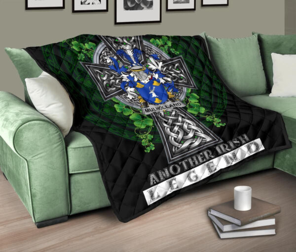 Mulholland Ireland Premium Quilt Family Crest Ireland Legend - Image 10