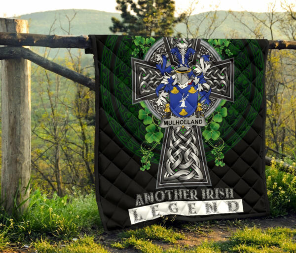 Mulholland Ireland Premium Quilt Family Crest Ireland Legend - Image 8