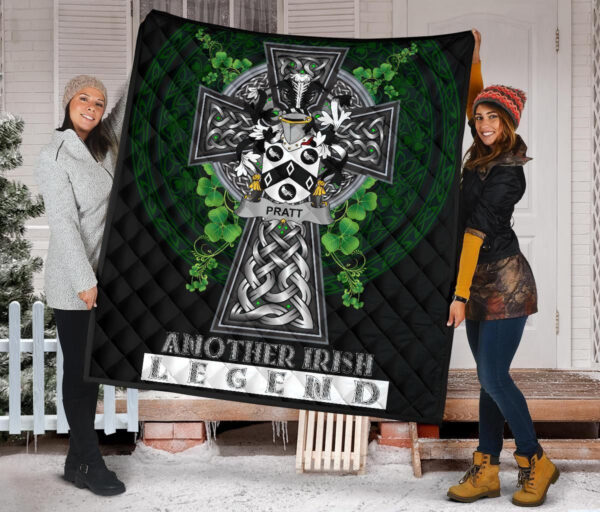 Pratt Ireland Premium Quilt Family Crest Ireland Legend - Image 2