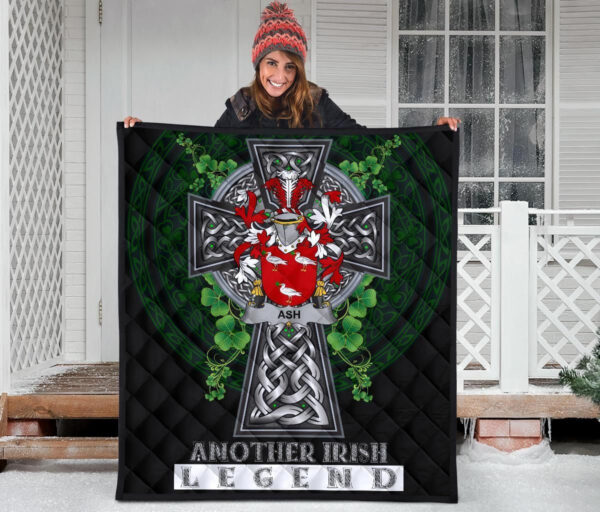 Ash Ireland Premium Quilt Family Crest Ireland Legend - Image 3