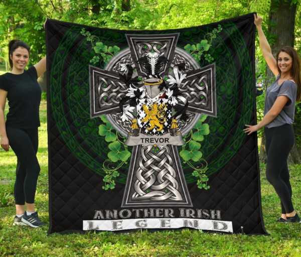 Trevor Ireland Premium Quilt Family Crest Ireland Legend