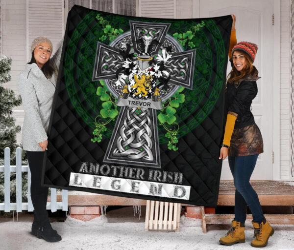 Trevor Ireland Premium Quilt Family Crest Ireland Legend - Image 2