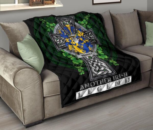 Kenney or O'Kenny Ireland Premium Quilt Family Crest Ireland Legend - Image 9