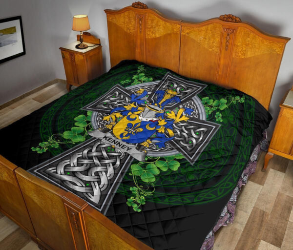 Kenney or O'Kenny Ireland Premium Quilt Family Crest Ireland Legend - Image 11