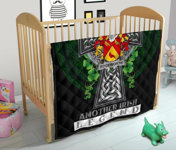 Edgeworth Ireland Premium Quilt Family Crest Ireland Legend - Image 12