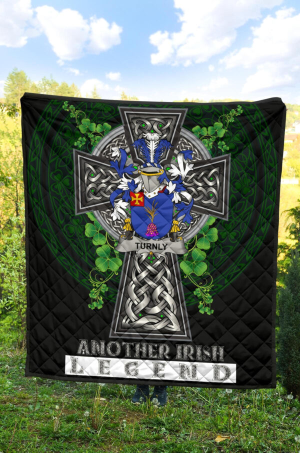 Turnly or Turnley Ireland Premium Quilt Family Crest Ireland Legend - Image 4